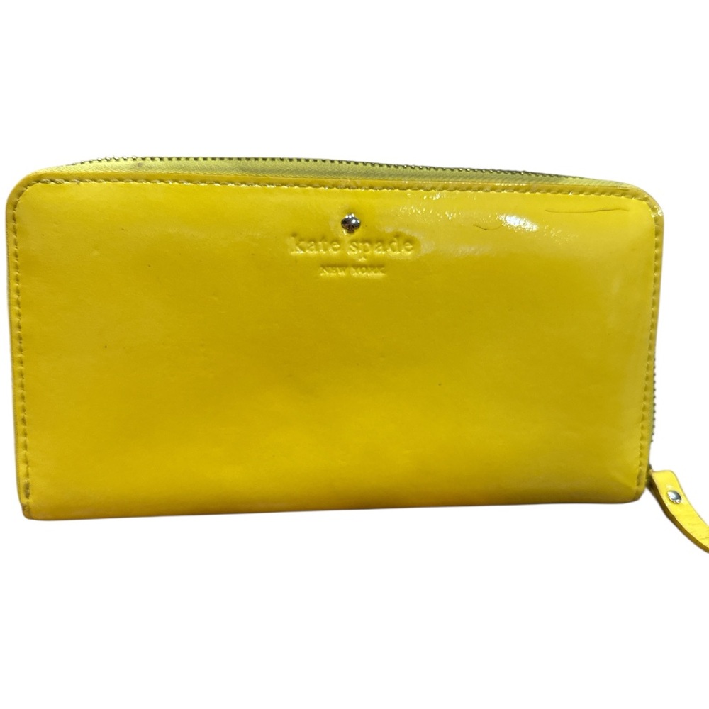 Preowned Kate Spade Yellow Wallet